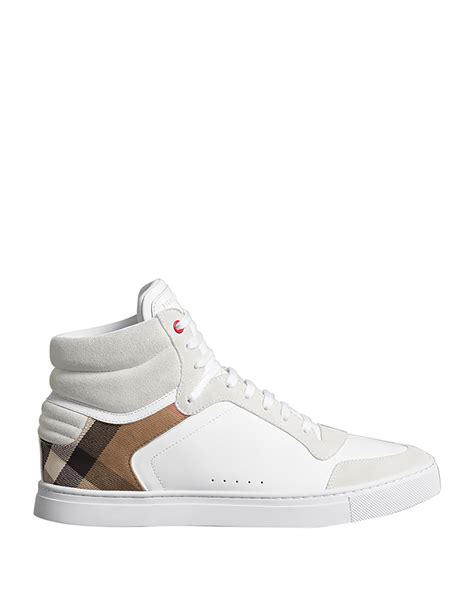 burberry herren sneaker|Burberry high top sneakers.